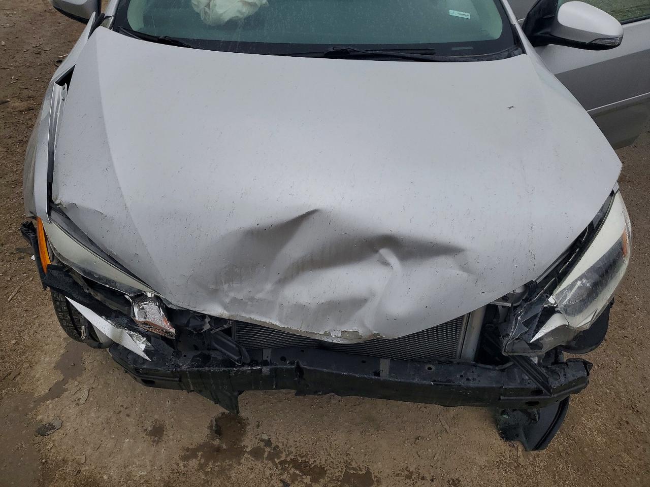 2014 Toyota Corolla S Premium Silver vin: 5YFBURHE1EP077006
