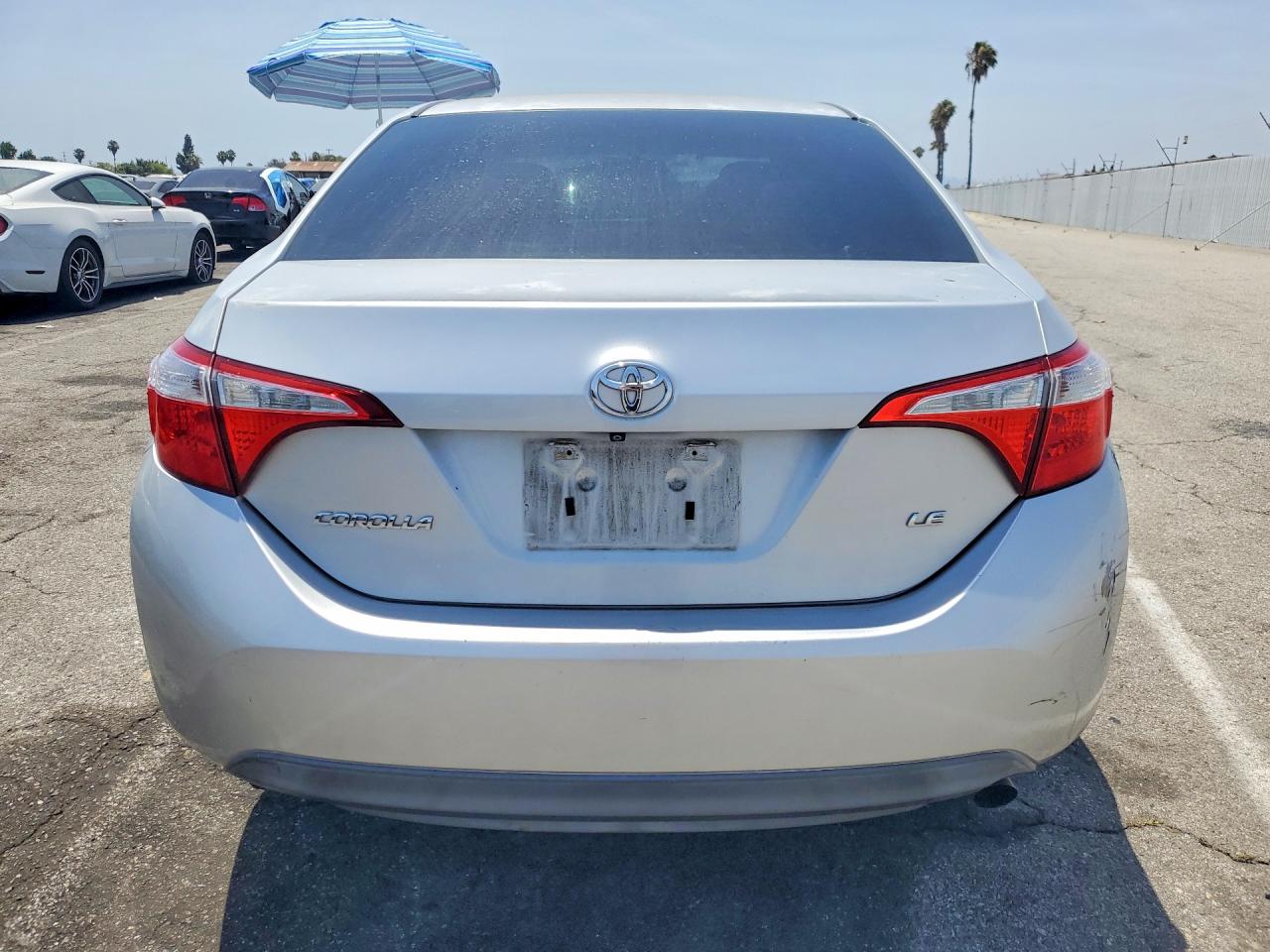 2014 Toyota Corolla Le Silver vin: 5YFBURHE1EP082156