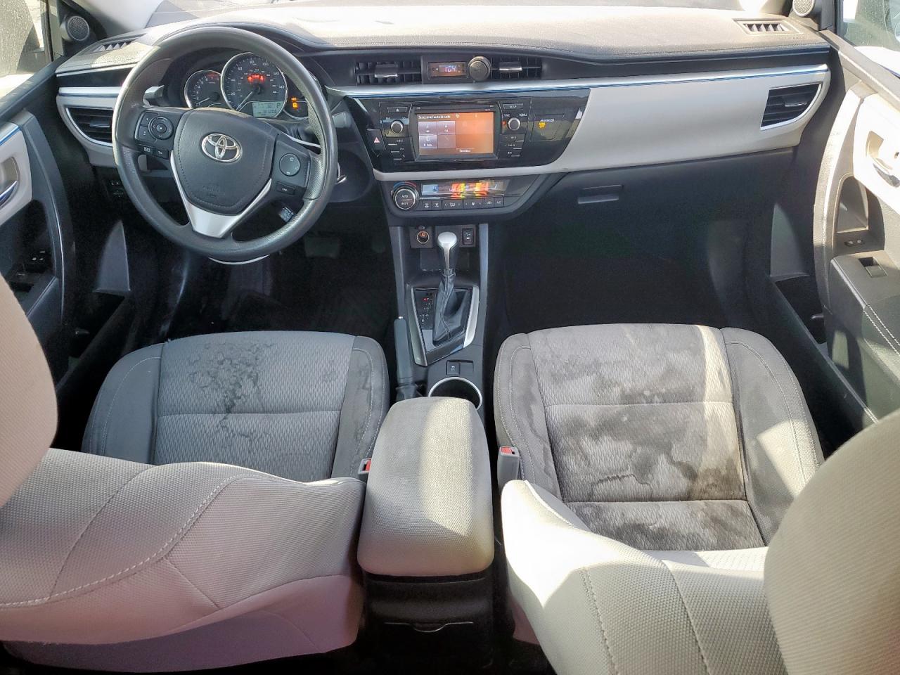 2014 Toyota Corolla L Silver vin: 5YFBURHE1EP085283