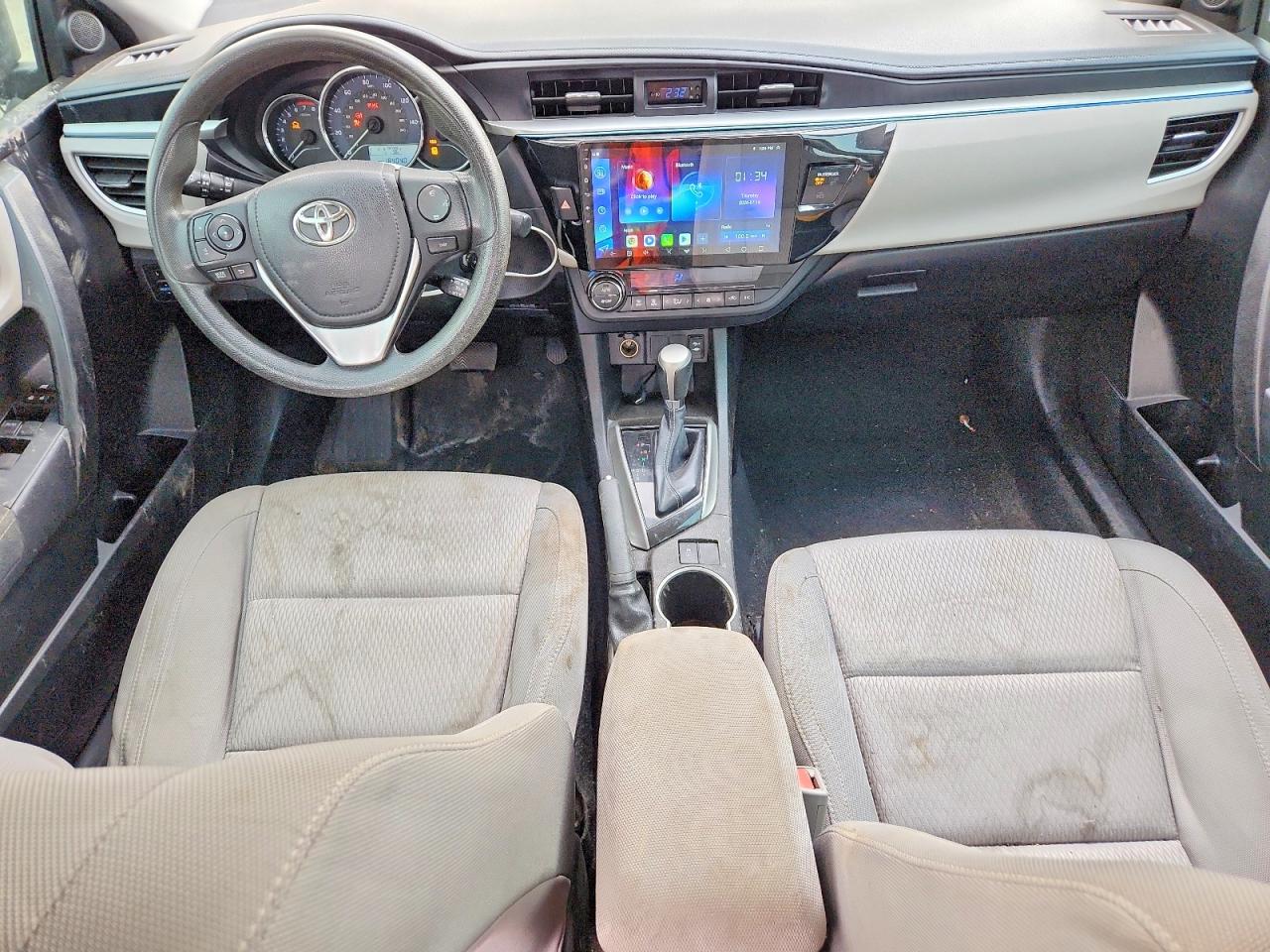 2014 Toyota Corolla Le Plus Black vin: 5YFBURHE1EP090791