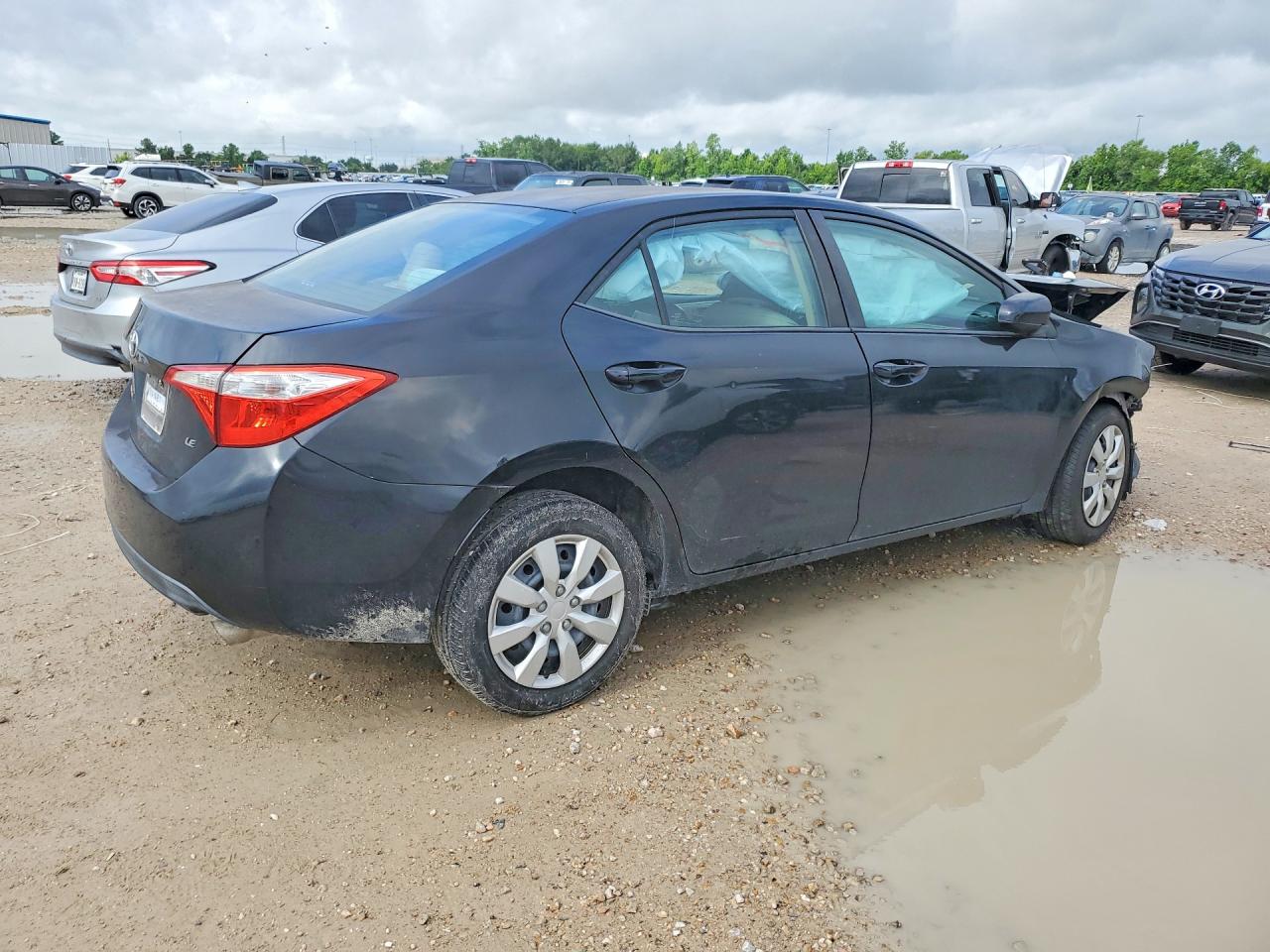 2014 Toyota Corolla Le Black vin: 5YFBURHE1EP094419