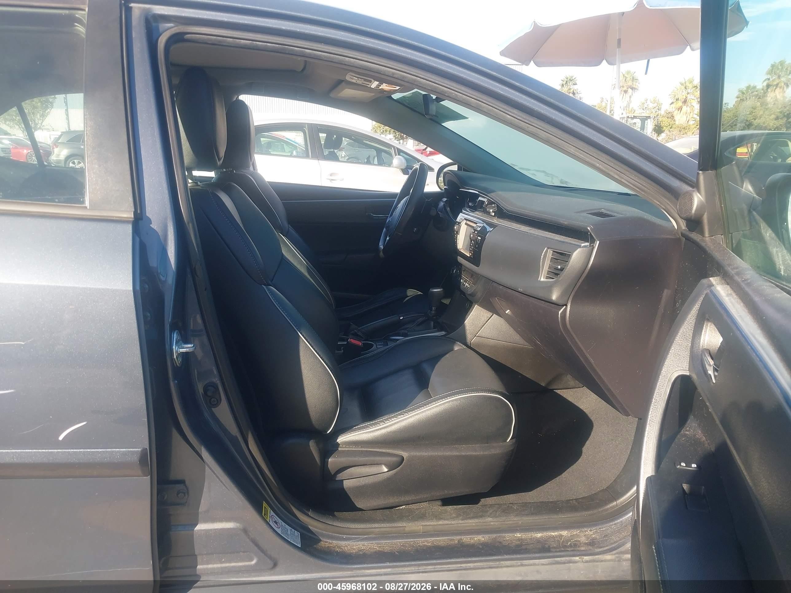 2014 Toyota Corolla S Premium Silver vin: 5YFBURHE1EP111669