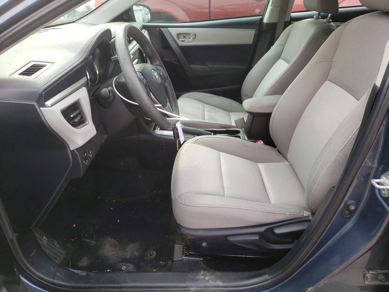 2014 Toyota Corolla Le Plus Blue vin: 5YFBURHE1EP163156