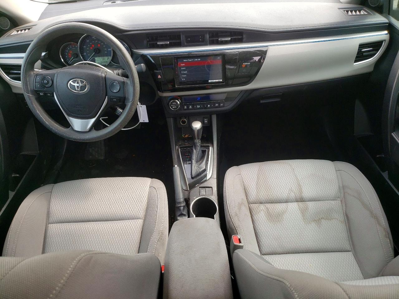 2014 Toyota Corolla Le Plus Blue vin: 5YFBURHE1EP163156
