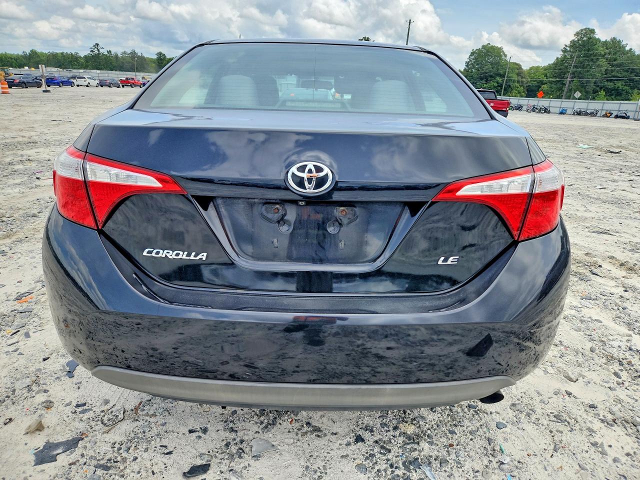 2015 Toyota Corolla Le Gray vin: 5YFBURHE1FP207481