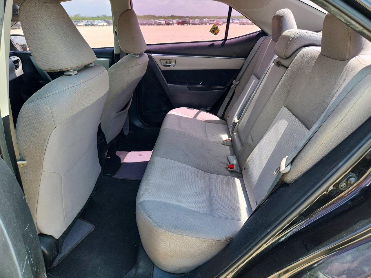 2015 Toyota Corolla Le Черный vin: 5YFBURHE1FP209327