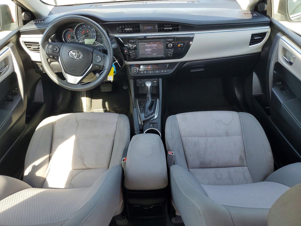 2015 Toyota Corolla Le Gray vin: 5YFBURHE1FP211465