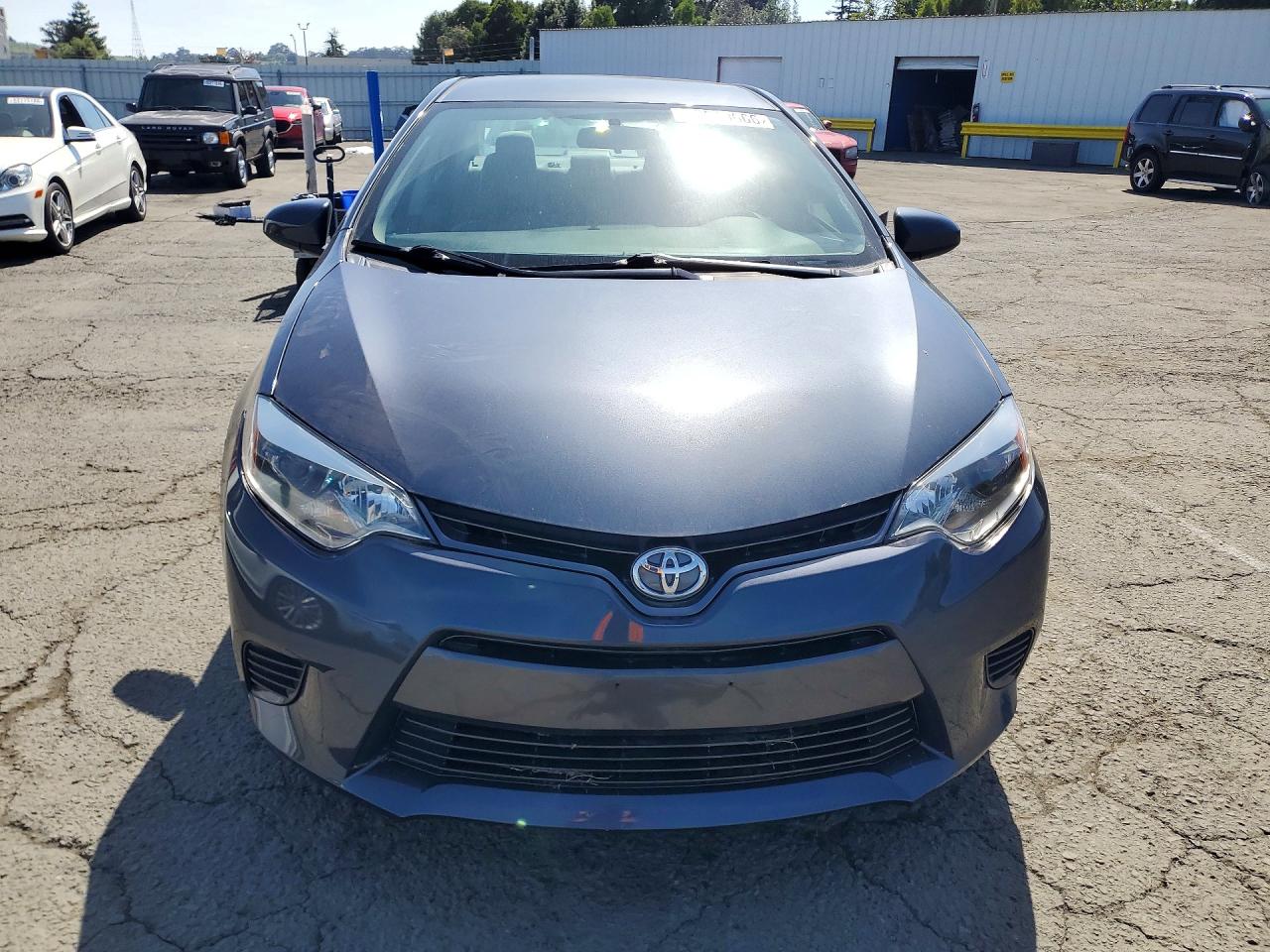 2015 Toyota Corolla Le Gray vin: 5YFBURHE1FP211465