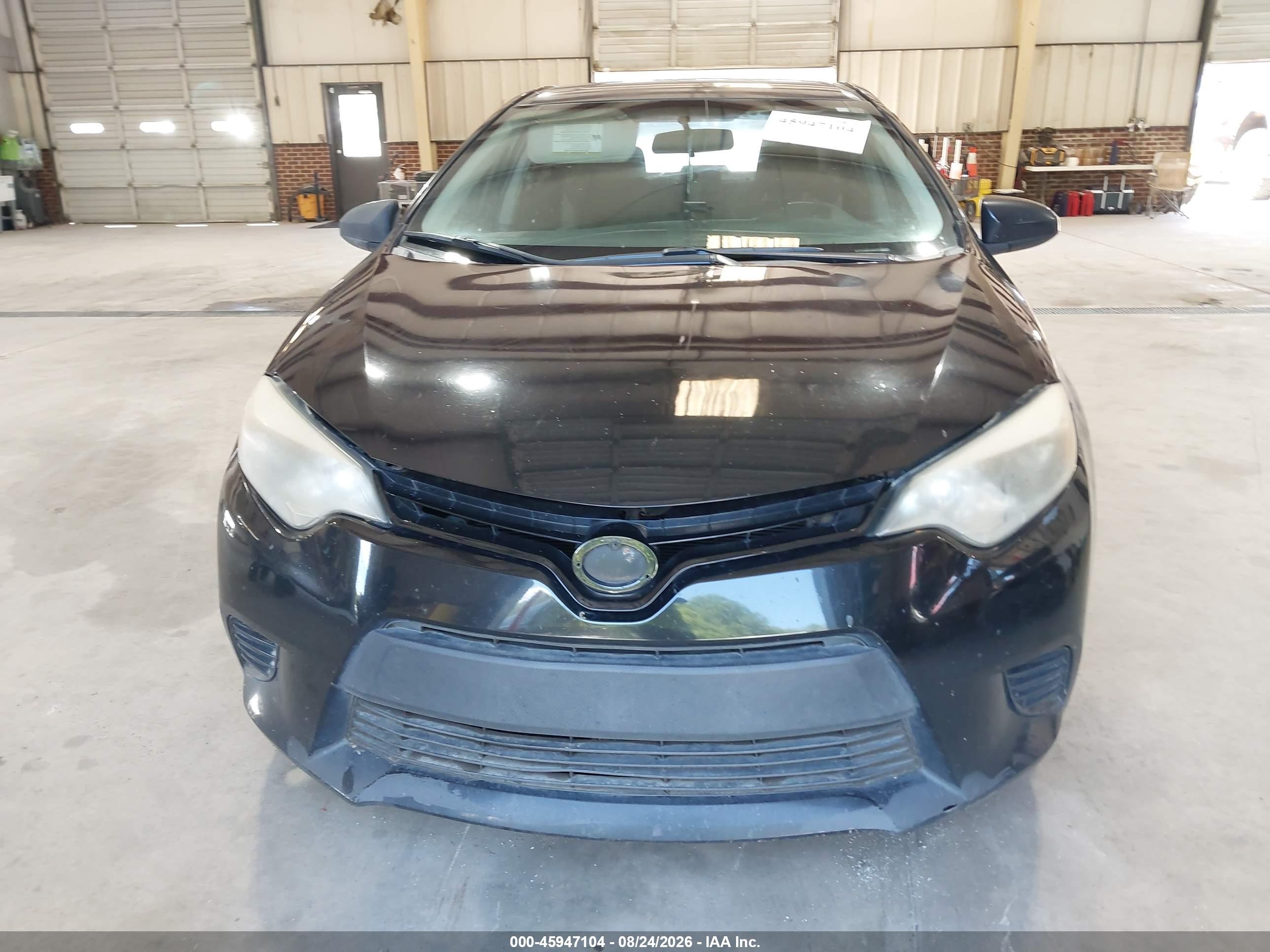 2015 Toyota Corolla L/le/le Pls/prm/s/s Pls Black vin: 5YFBURHE1FP217198