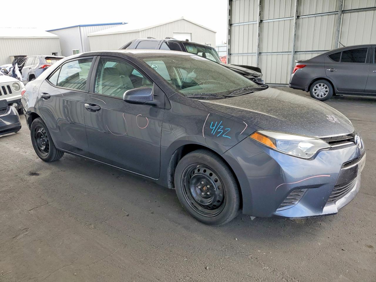 2015 Toyota Corolla Le Charcoal vin: 5YFBURHE1FP239279