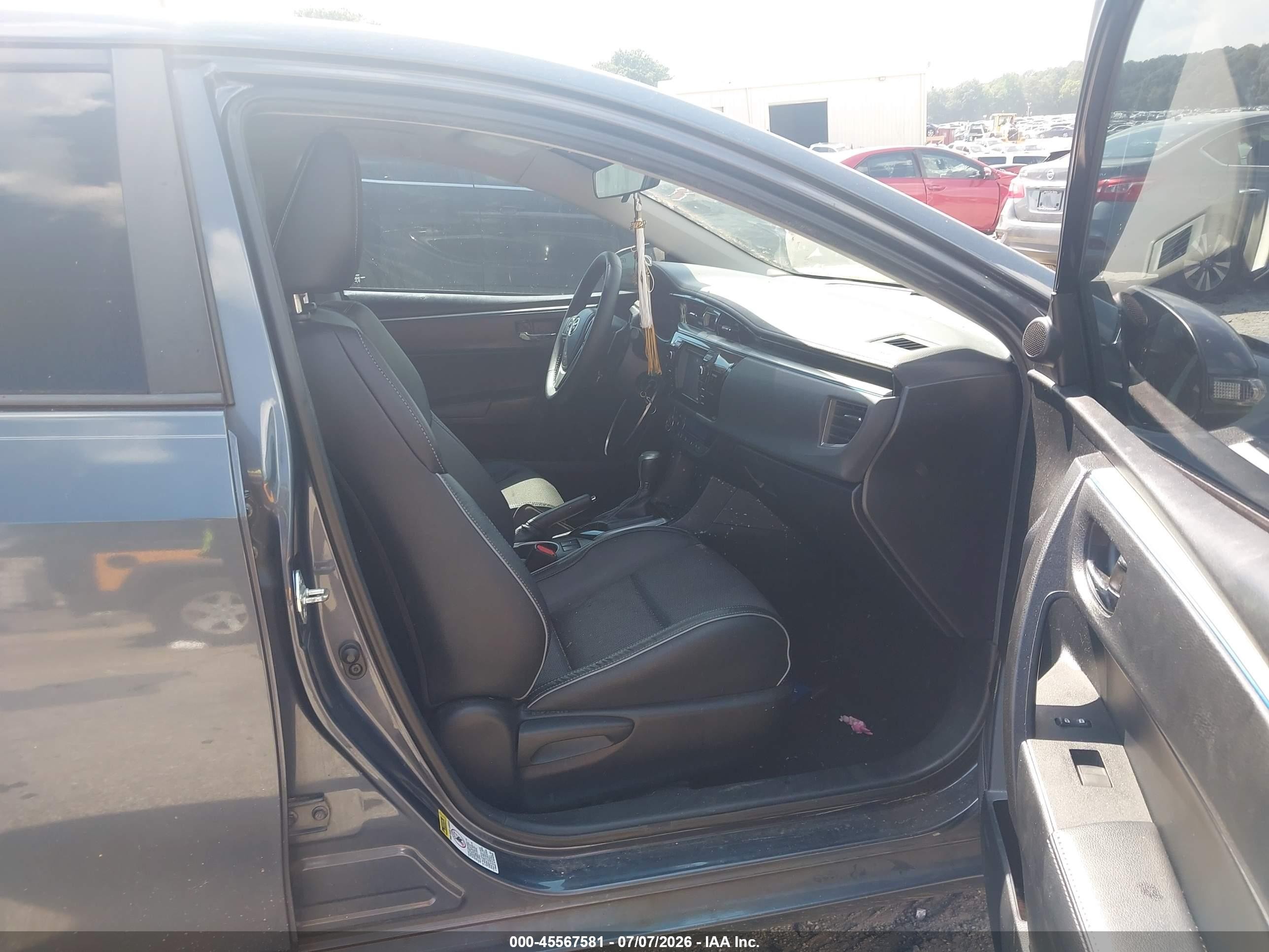 2015 Toyota Corolla S Plus Синий vin: 5YFBURHE1FP250640