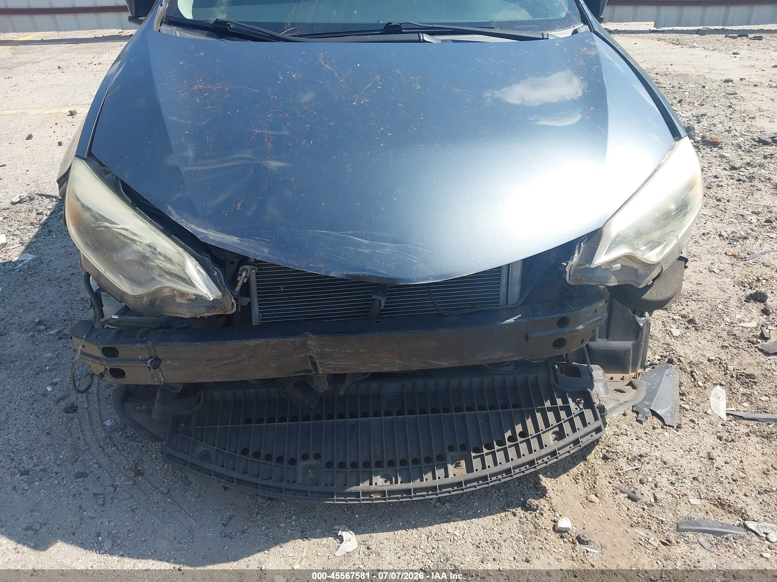 2015 Toyota Corolla S Plus Синий vin: 5YFBURHE1FP250640