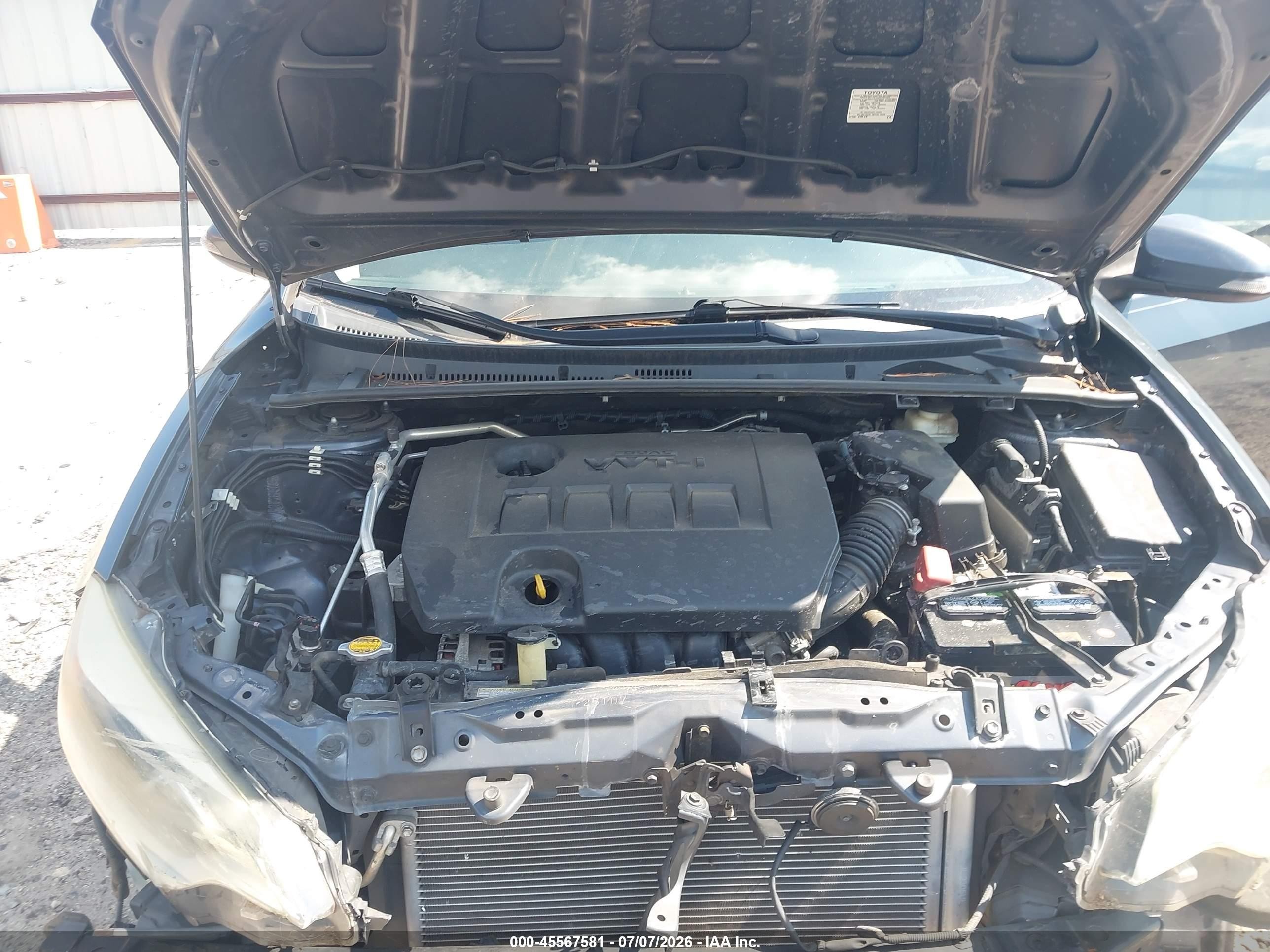 2015 Toyota Corolla S Plus Синий vin: 5YFBURHE1FP250640