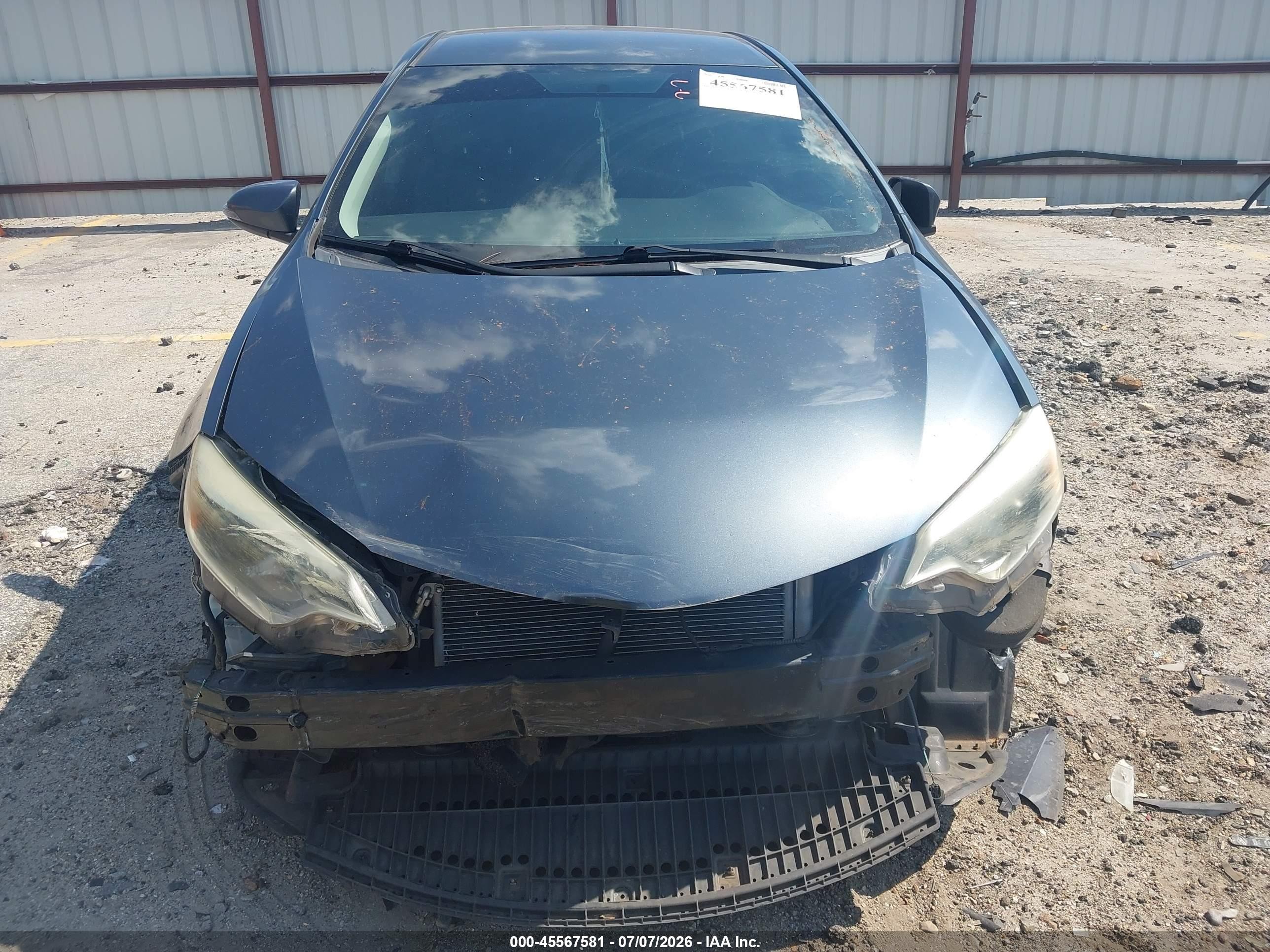 2015 Toyota Corolla S Plus Синий vin: 5YFBURHE1FP250640