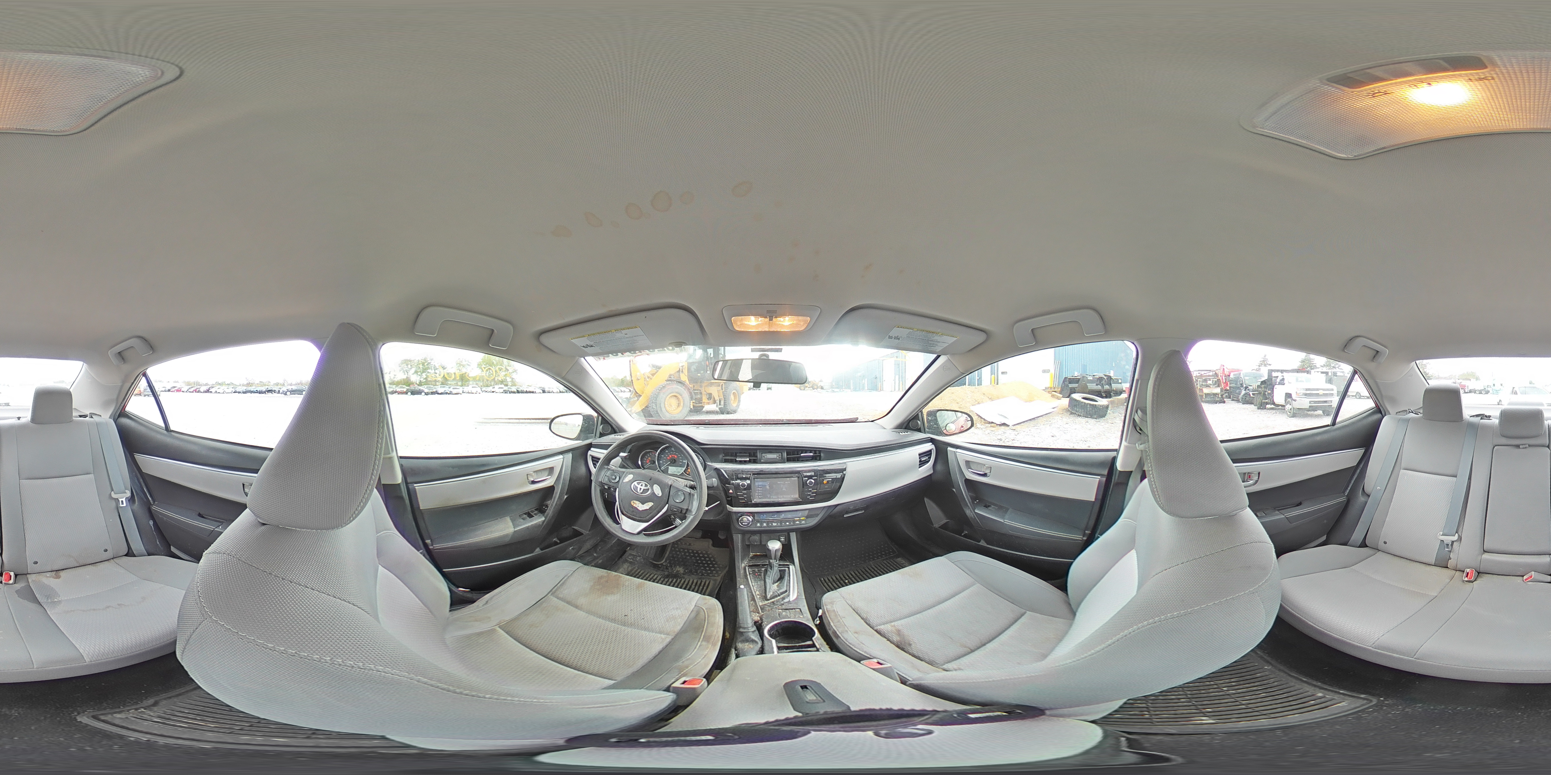 2015 Toyota Corolla Le Red vin: 5YFBURHE1FP258737