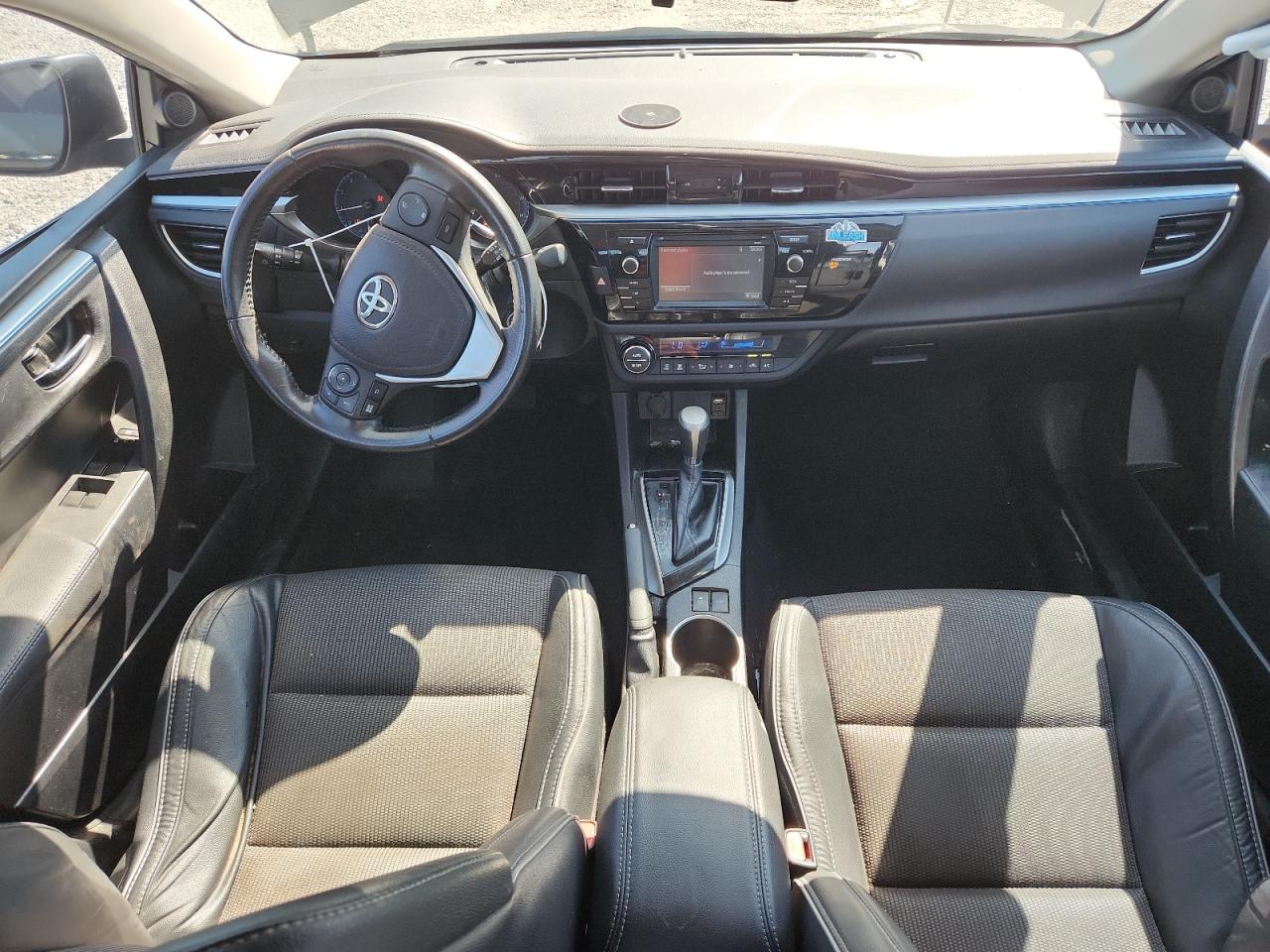 2015 Toyota Corolla S Черный vin: 5YFBURHE1FP274985