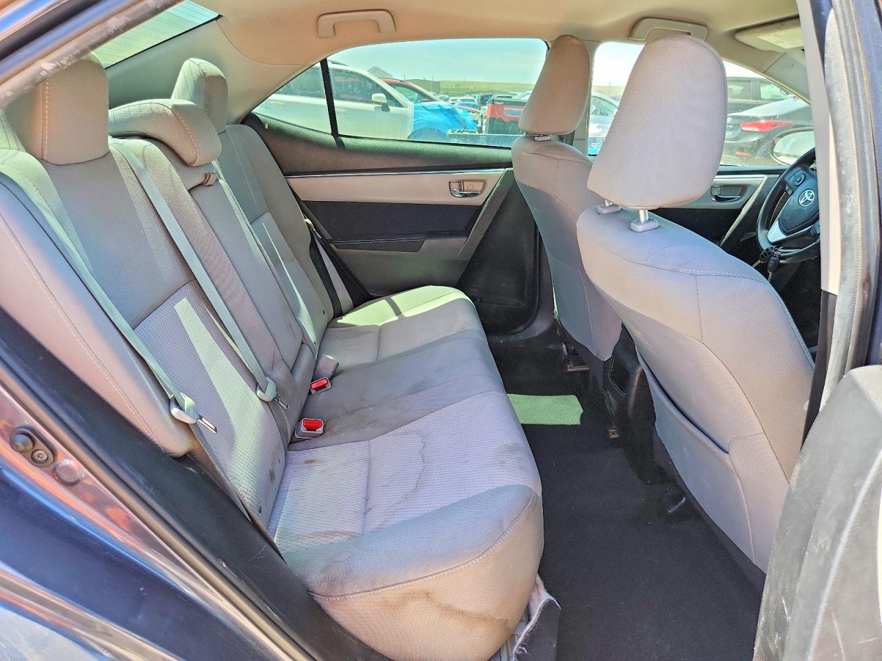 2015 Toyota Corolla Le Blue vin: 5YFBURHE1FP318922