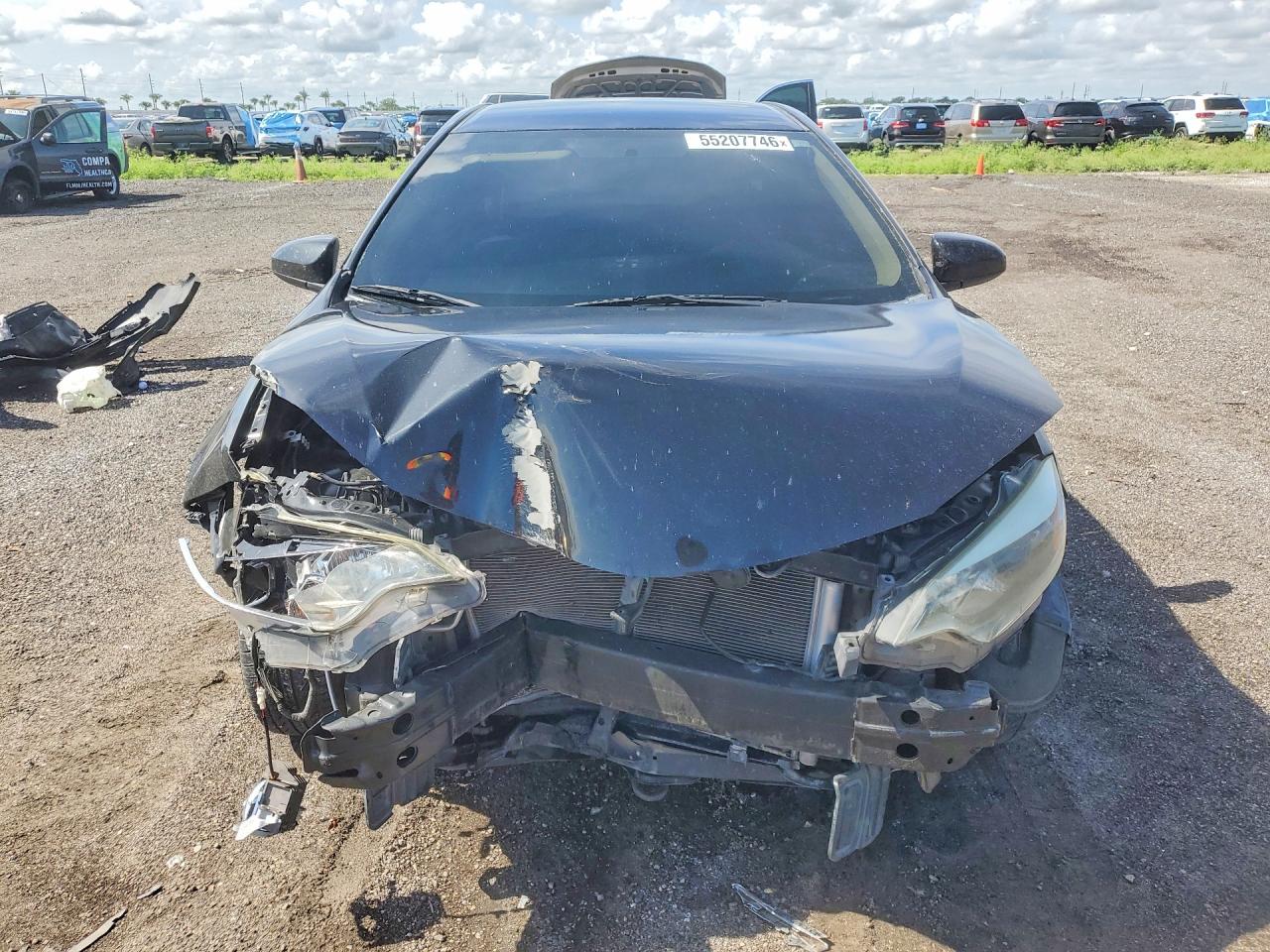 2015 Toyota Corolla Le Black vin: 5YFBURHE1FP326518