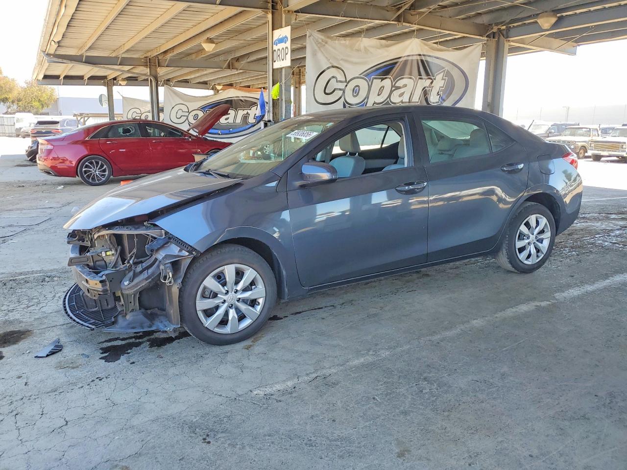 2015 Toyota Corolla Le Charcoal vin: 5YFBURHE1FP333999