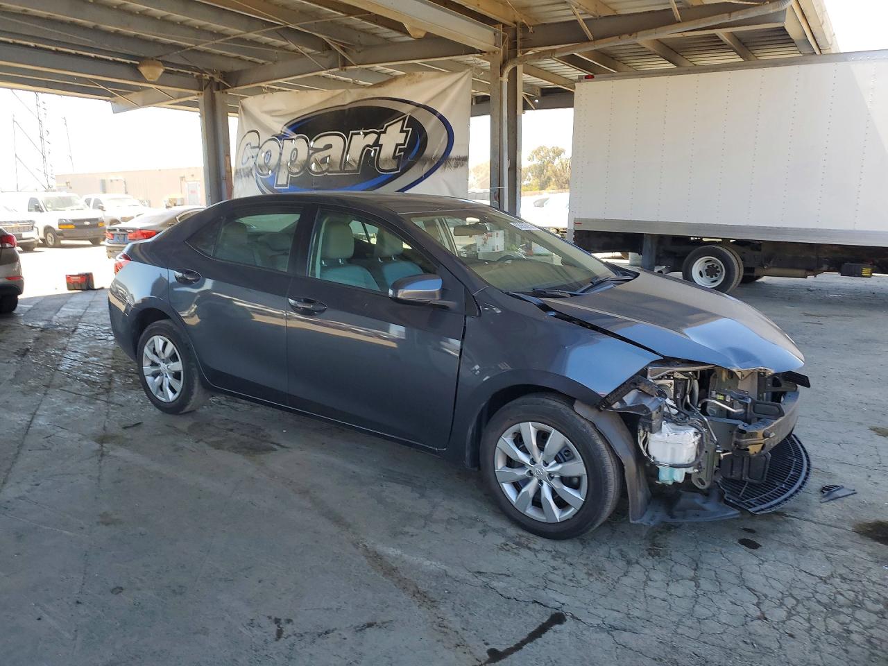 2015 Toyota Corolla Le Charcoal vin: 5YFBURHE1FP333999