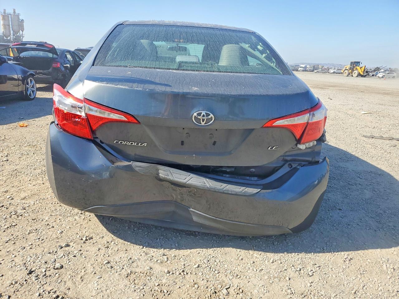 2015 Toyota Corolla Le Plus Gray vin: 5YFBURHE1FP337938