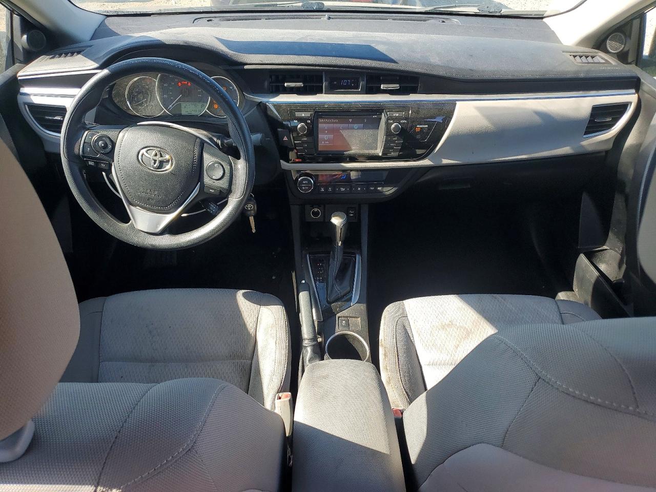 2015 Toyota Corolla Le Plus Gray vin: 5YFBURHE1FP337938