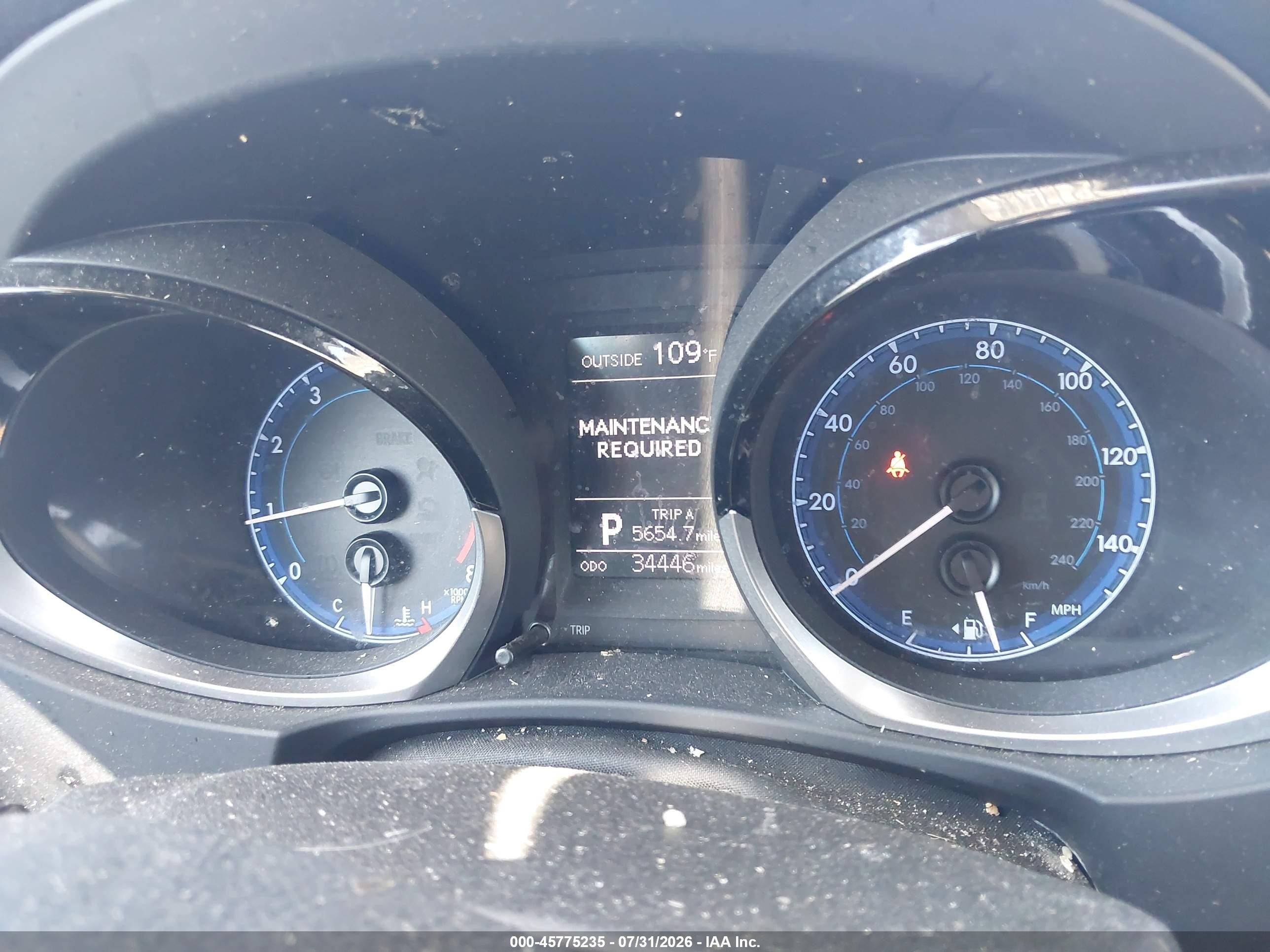 2015 Toyota Corolla S Plus Серый vin: 5YFBURHE1FP346722