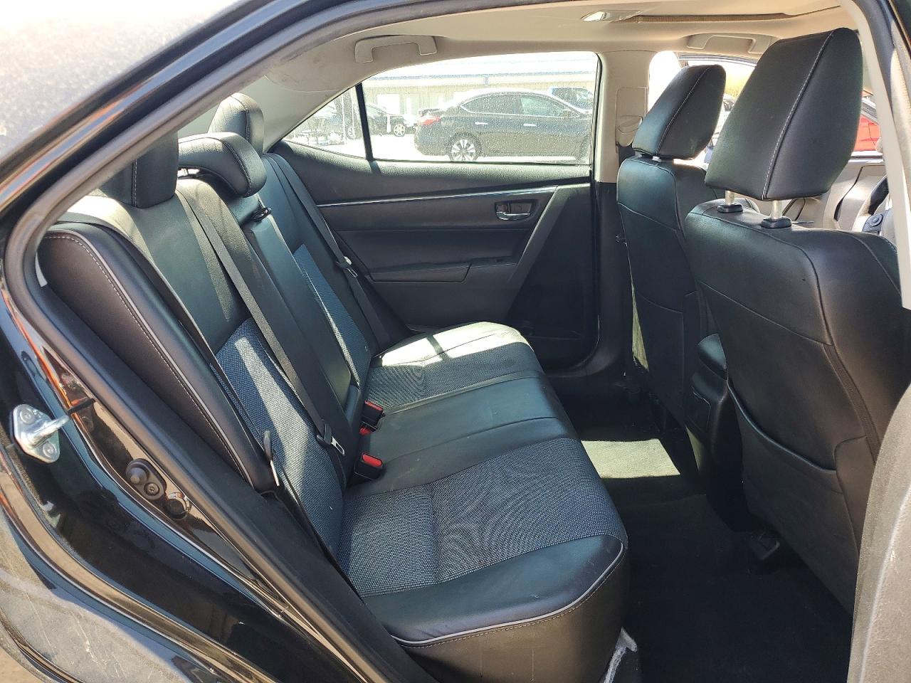 2015 Toyota Corolla S Plus Black vin: 5YFBURHE1FP350771