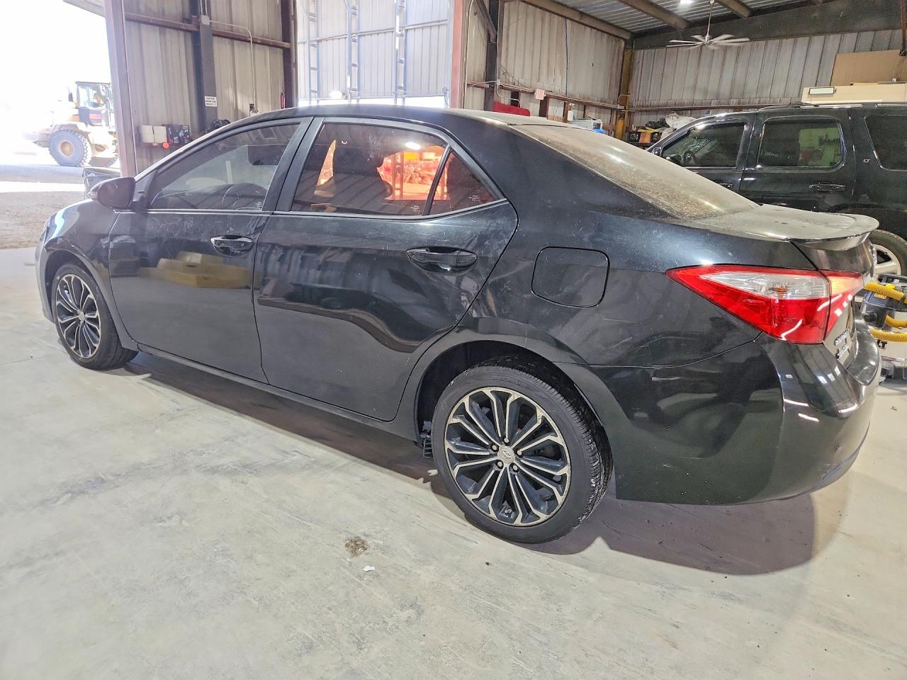 2015 Toyota Corolla S Plus Black vin: 5YFBURHE1FP362399