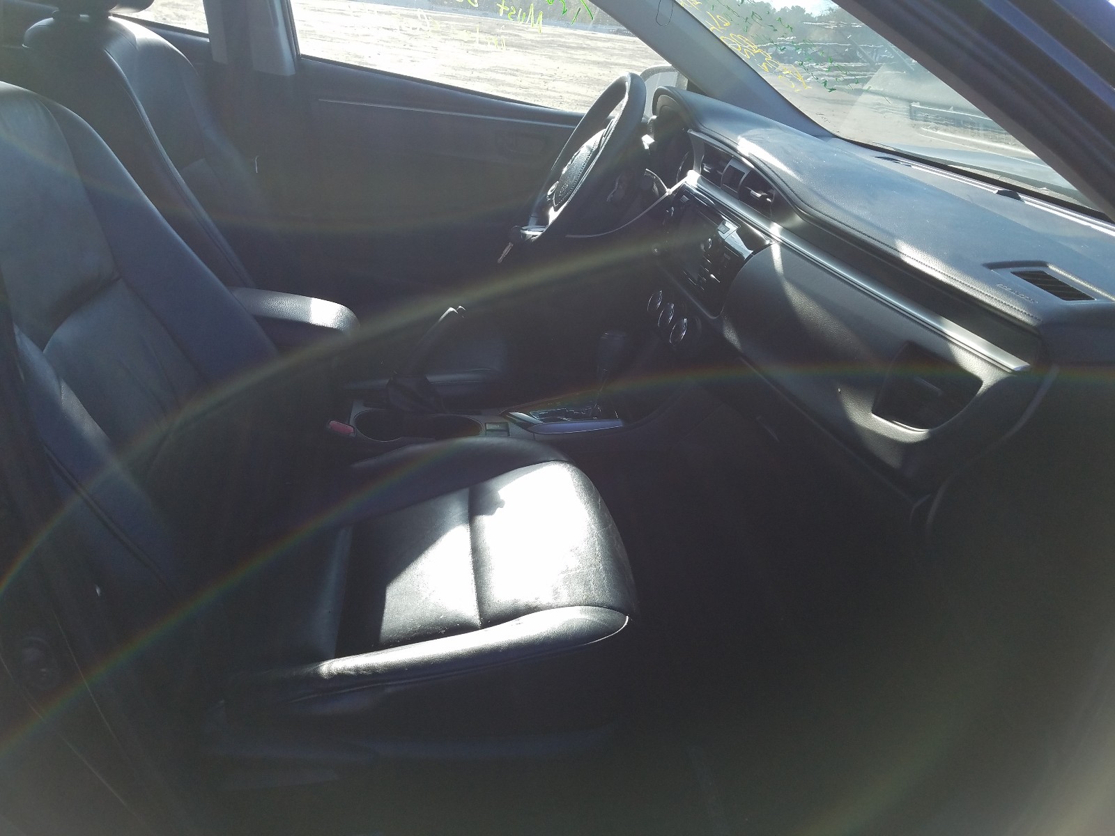 2016 Toyota Corolla L Black vin: 5YFBURHE1GP429598