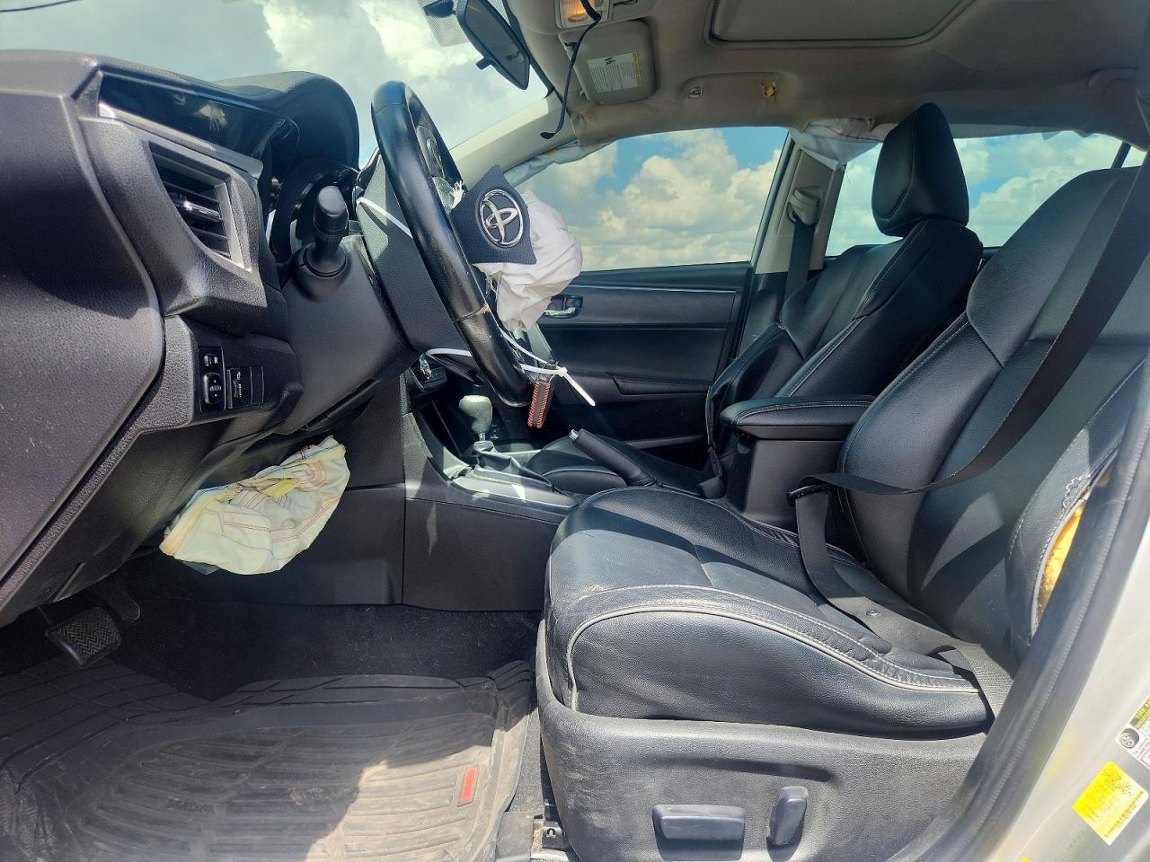 2014 Toyota Corolla S Premium Серебряный vin: 5YFBURHE2EP012066