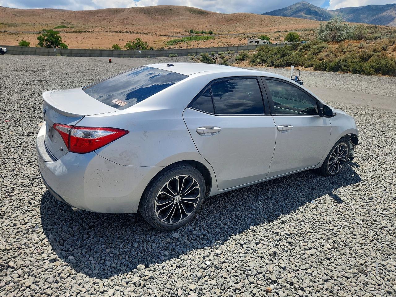 2014 Toyota Corolla S Premium Серебряный vin: 5YFBURHE2EP012066
