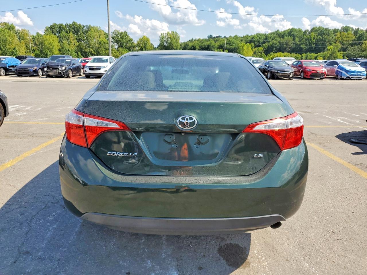 2014 Toyota Corolla Le Green vin: 5YFBURHE2EP036108