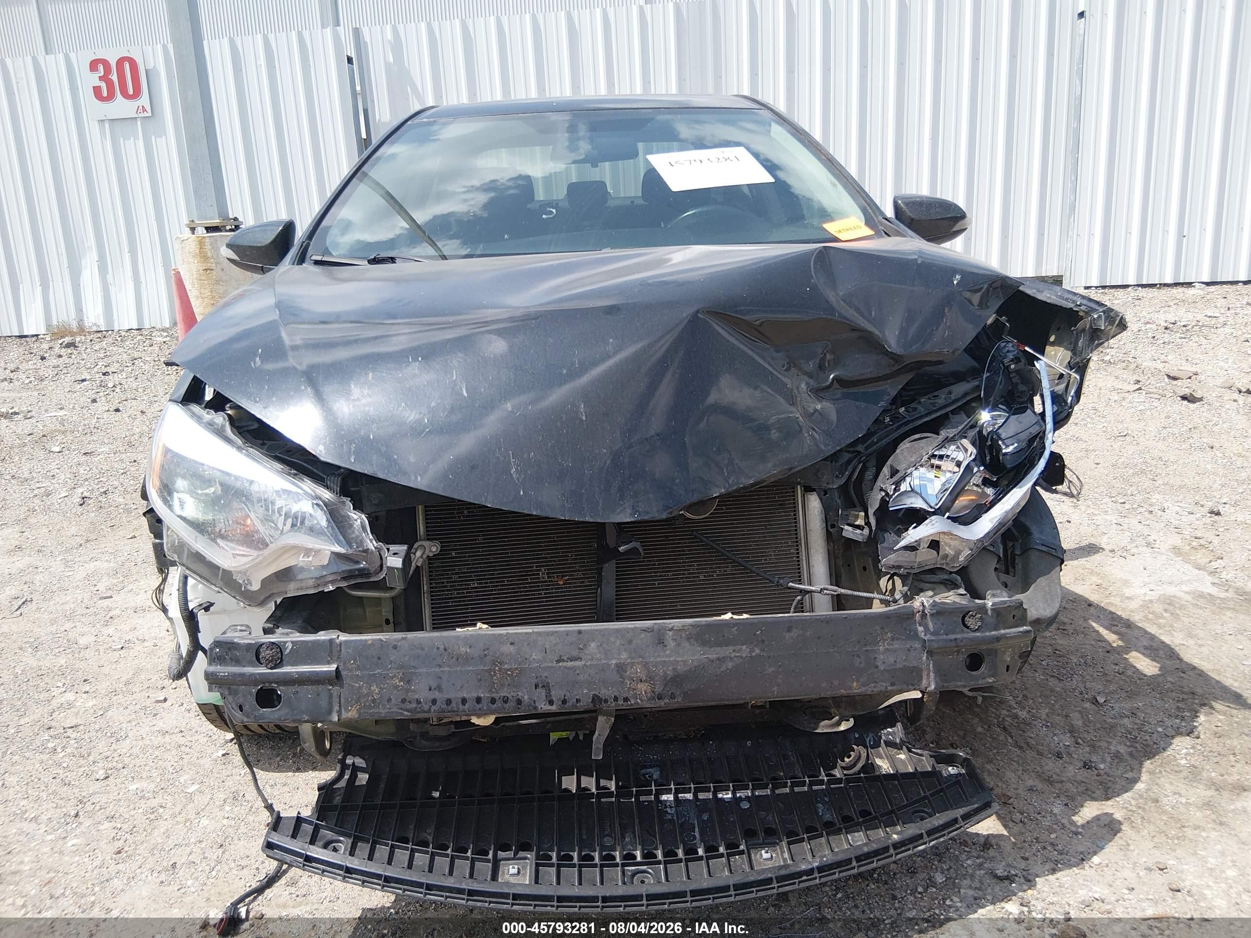 2014 Toyota Corolla S Premium Черный vin: 5YFBURHE2EP037436