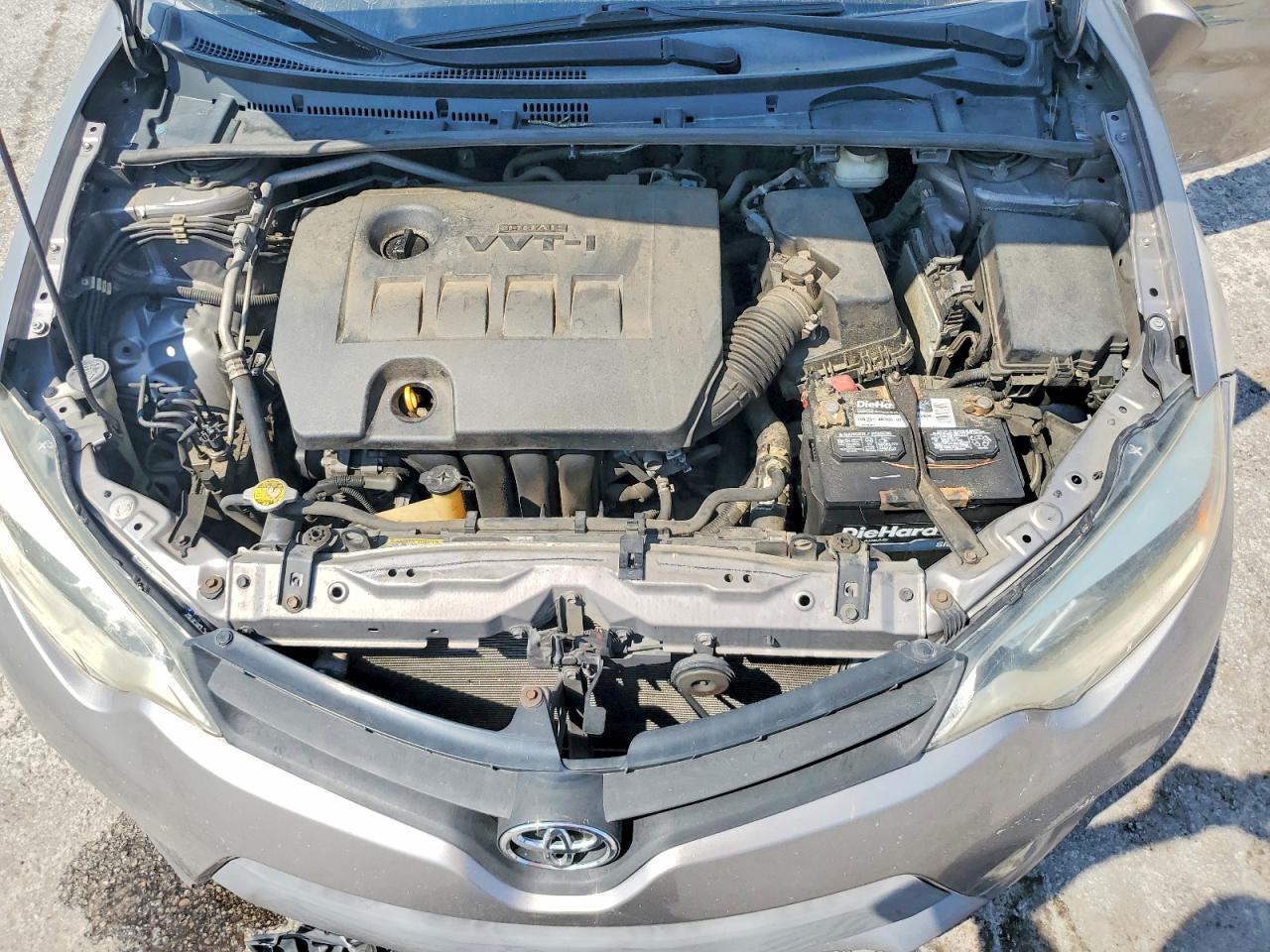 2014 Toyota Corolla Le Gray vin: 5YFBURHE2EP040739