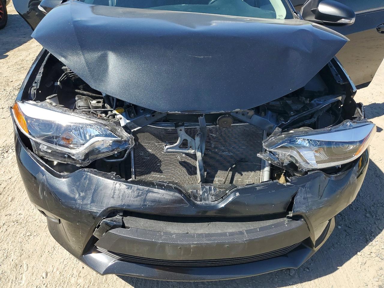 2014 Toyota Corolla S Plus Black vin: 5YFBURHE2EP067620