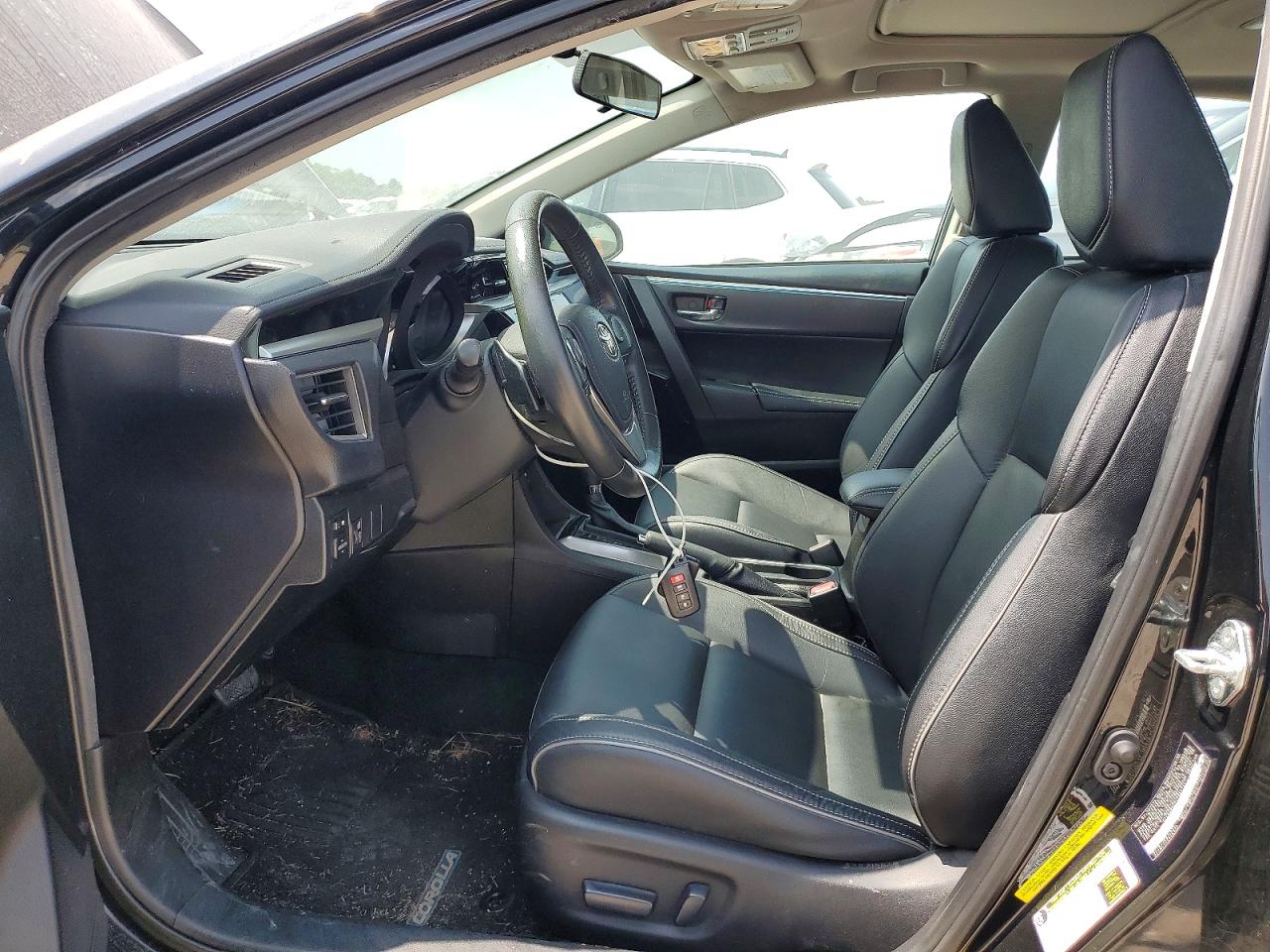 2014 Toyota Corolla L Black vin: 5YFBURHE2EP069254