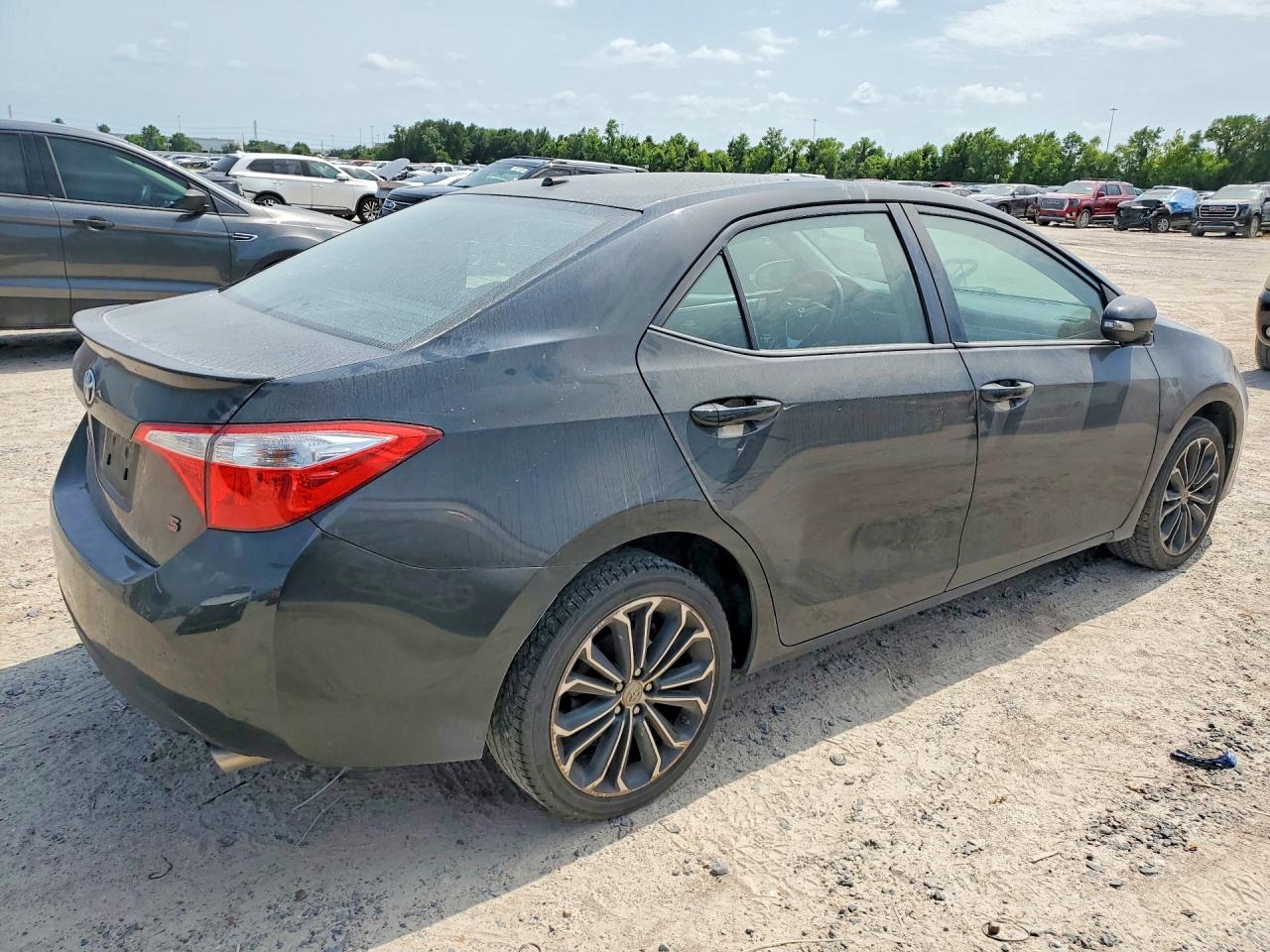 2014 Toyota Corolla L Black vin: 5YFBURHE2EP069254