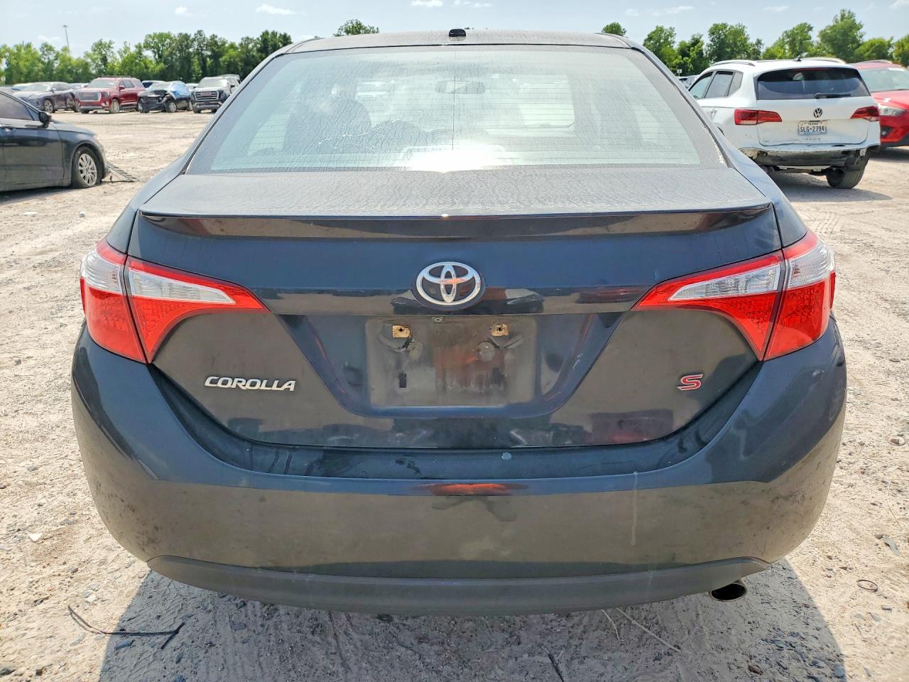 2014 Toyota Corolla L Black vin: 5YFBURHE2EP069254