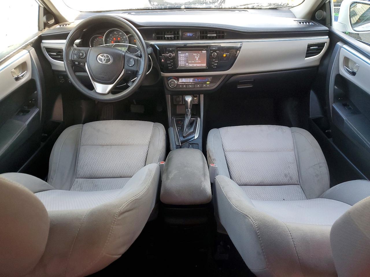 2014 Toyota Corolla Le Plus White vin: 5YFBURHE2EP069500