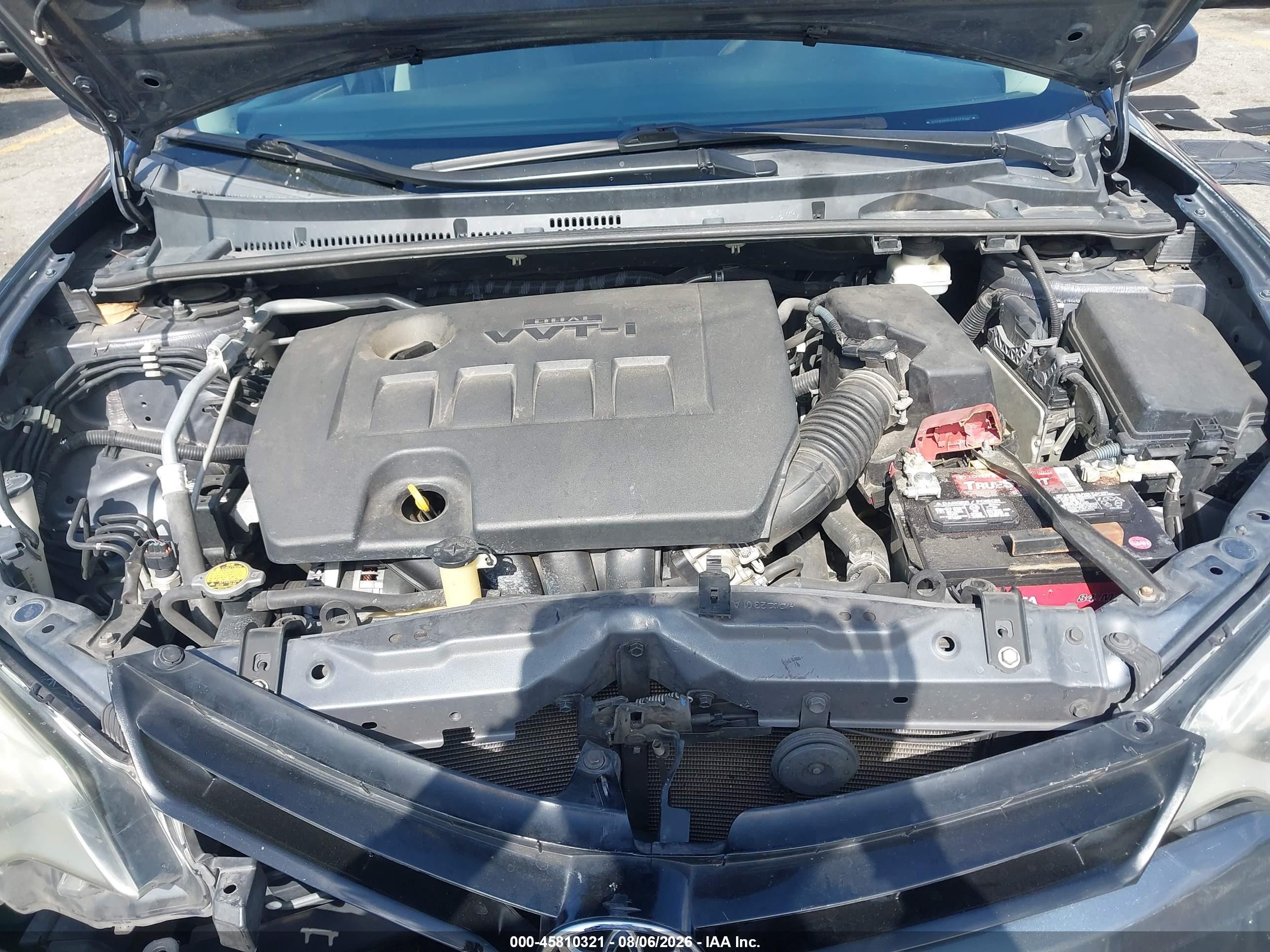 2014 Toyota Corolla Le Plus Gray vin: 5YFBURHE2EP074597