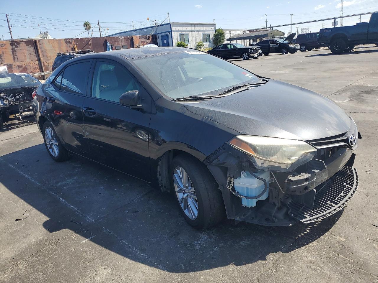2014 Toyota Corolla Le Plus Black vin: 5YFBURHE2EP085003