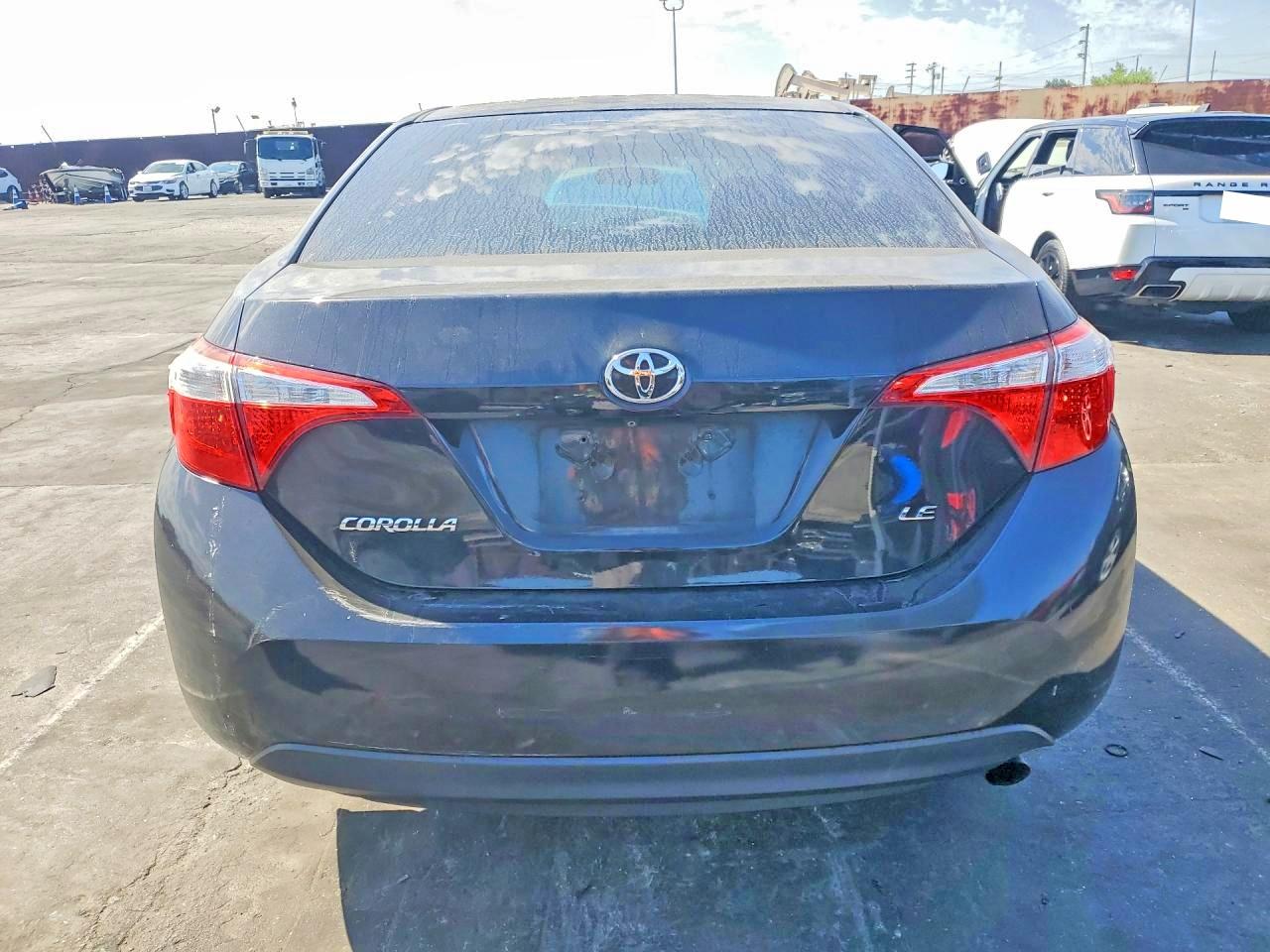 2014 Toyota Corolla Le Plus Black vin: 5YFBURHE2EP085003