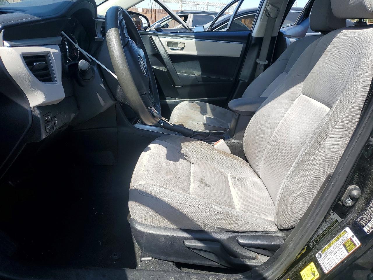 2014 Toyota Corolla Le Plus Black vin: 5YFBURHE2EP085003