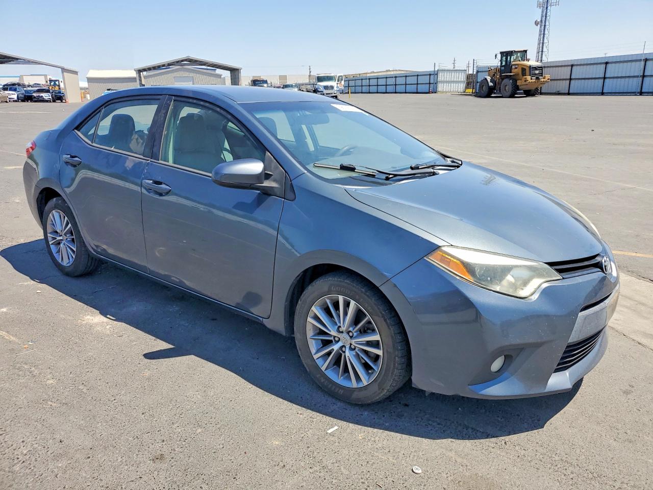 2014 Toyota Corolla Le Plus Gray vin: 5YFBURHE2EP087379