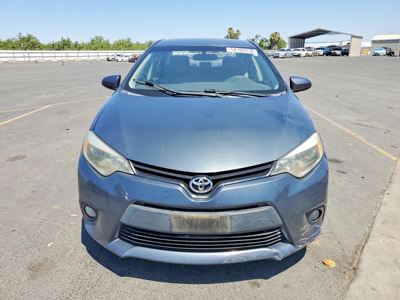 2014 Toyota Corolla Le Plus Gray vin: 5YFBURHE2EP087379