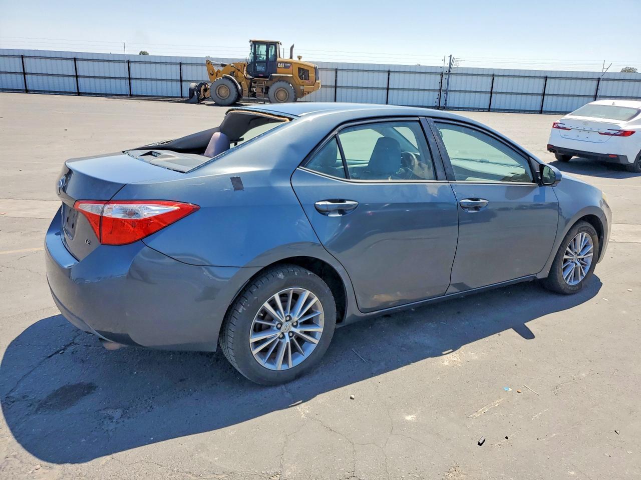 2014 Toyota Corolla Le Plus Gray vin: 5YFBURHE2EP087379