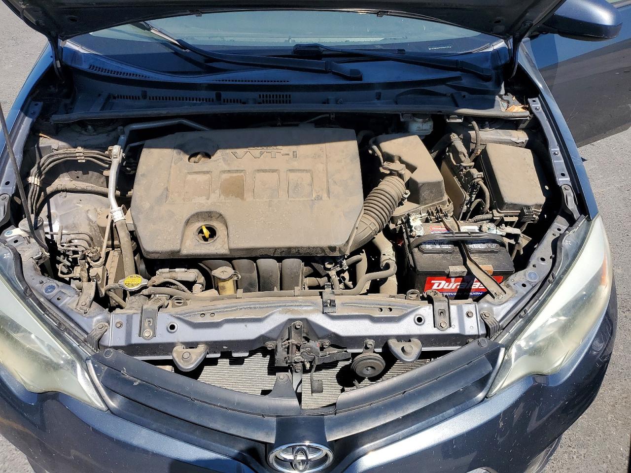 2014 Toyota Corolla Le Plus Gray vin: 5YFBURHE2EP087379