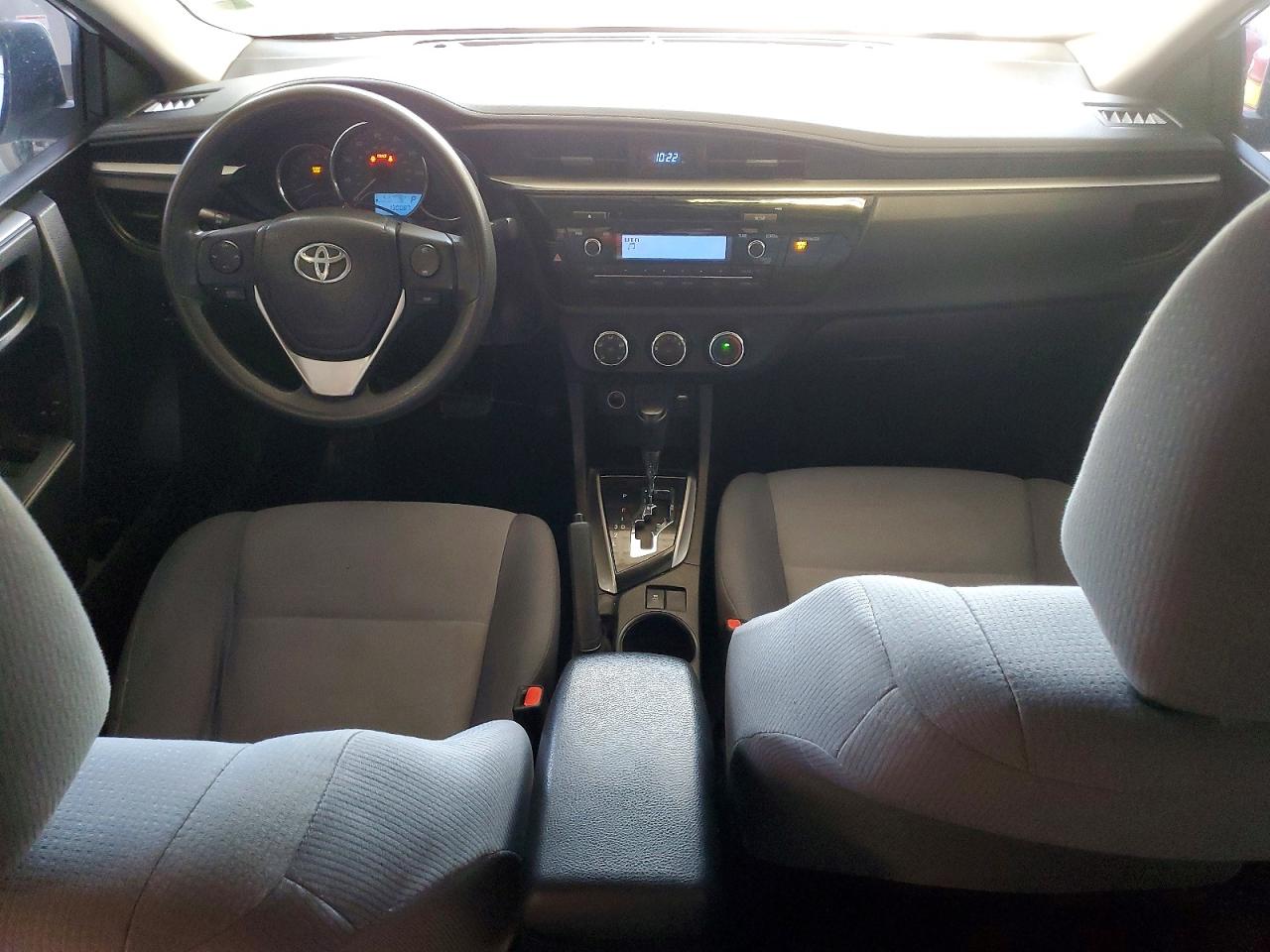 2014 Toyota Corolla L White vin: 5YFBURHE2EP127282