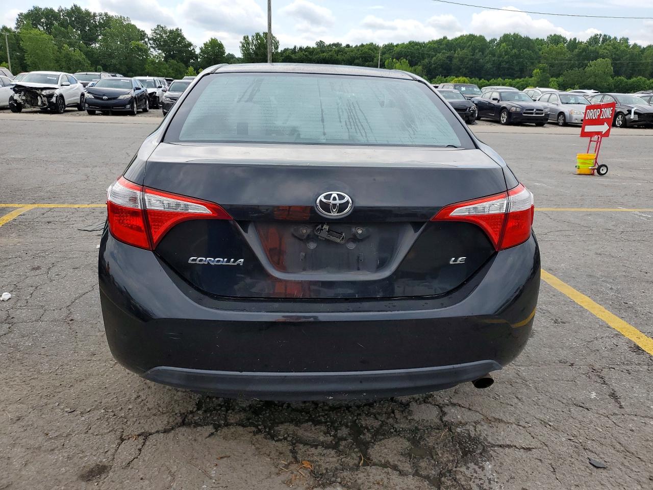 2014 Toyota Corolla Le Black vin: 5YFBURHE2EP144096